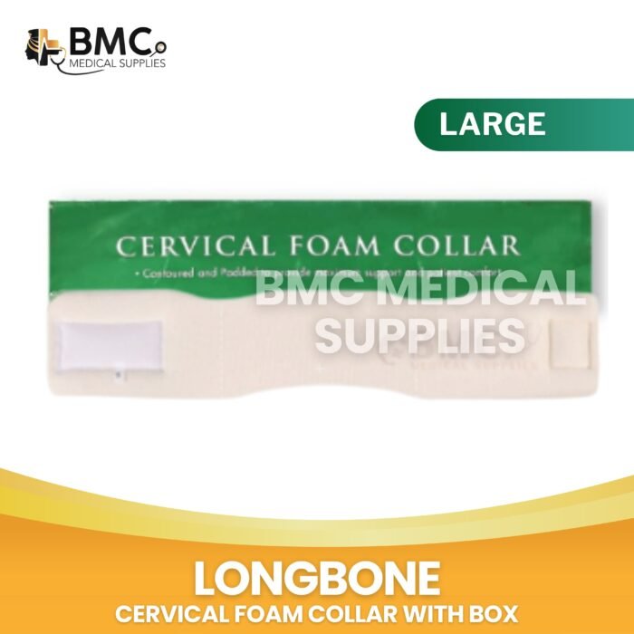Longbone | Cervical Foam Collar Health Care Neck Braces (Color SkinTone) - Image 4