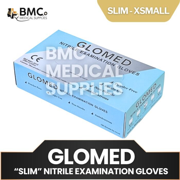 Glomed Slim Nitrile Gloves (Sold Per Box) - Image 3