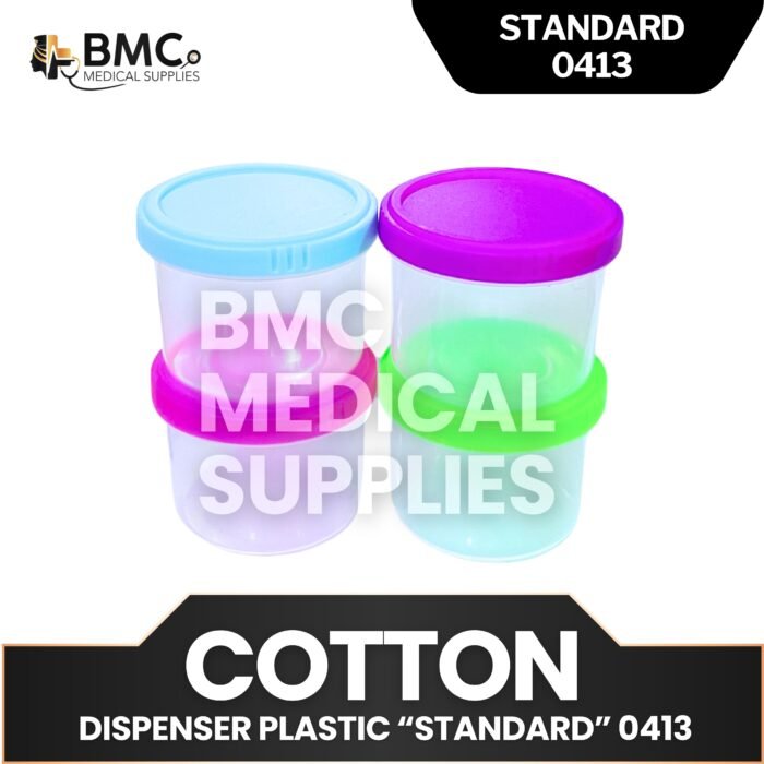 Cotton Dispenser Plastic for OB Bag | Cotton Canister (Plastic)