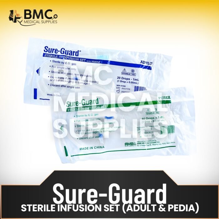 Sure-Guard Infusion Set With Needle
