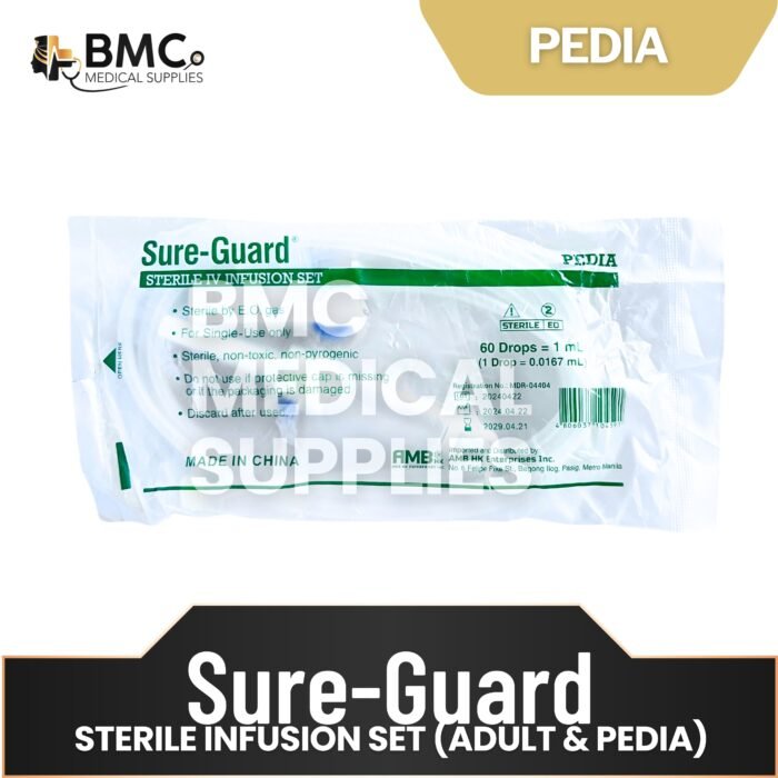 Sure-Guard Infusion Set With Needle - Image 3