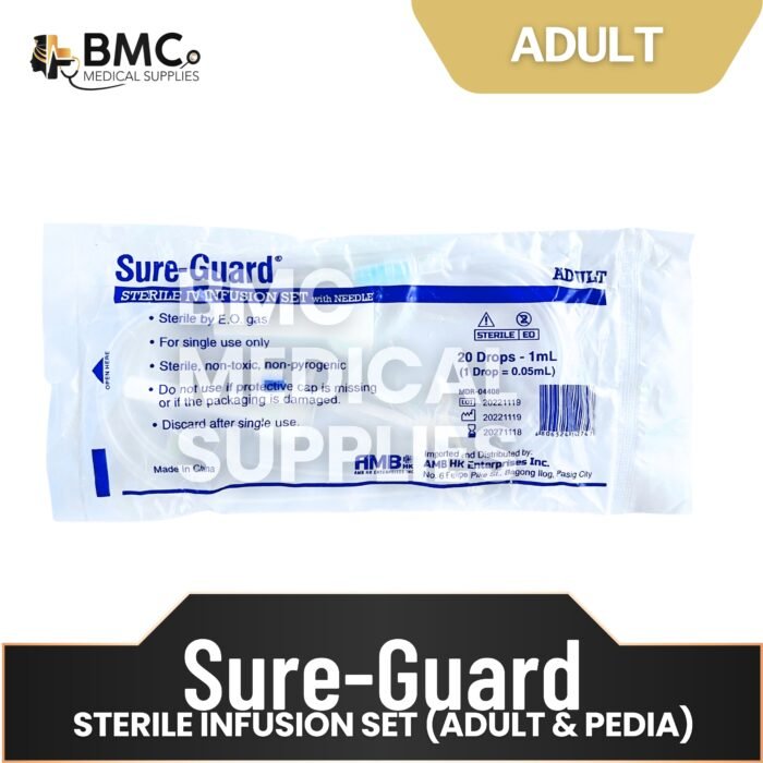 Sure-Guard Infusion Set With Needle - Image 4