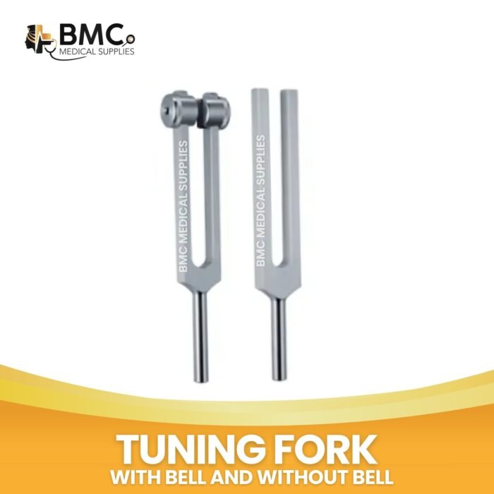 Tuning Fork [Single Type] For Medical Use – (With / Without Bell)