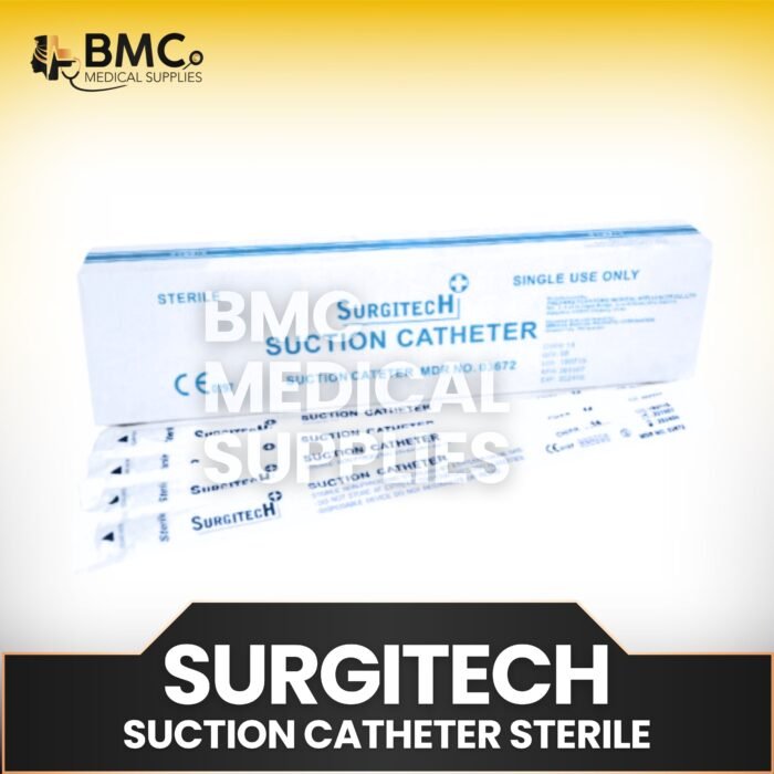 Suction Catheter Surgitech (Sold Per Box) 50pcs