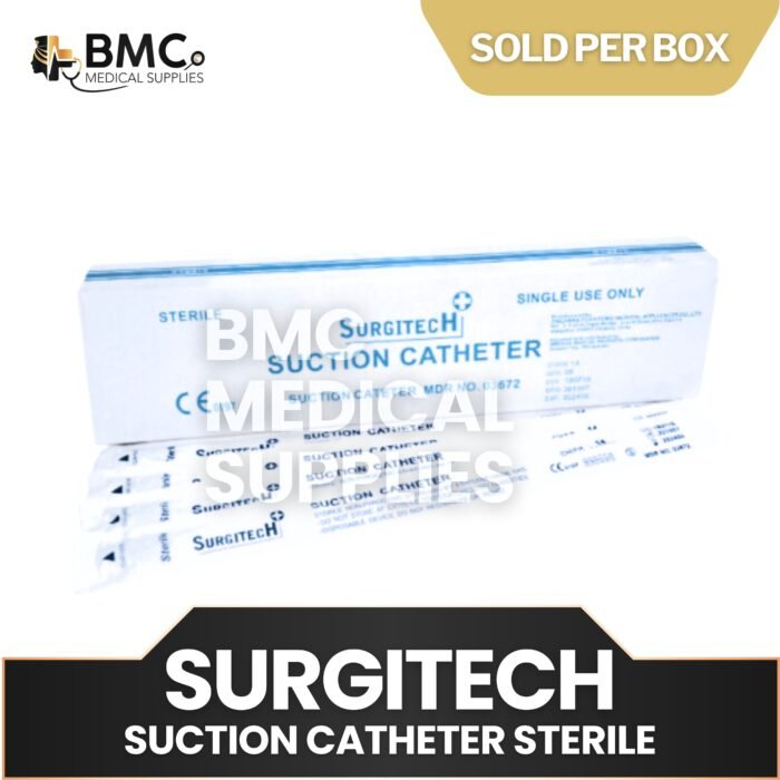 Suction Catheter Surgitech (Sold Per Box) 50pcs