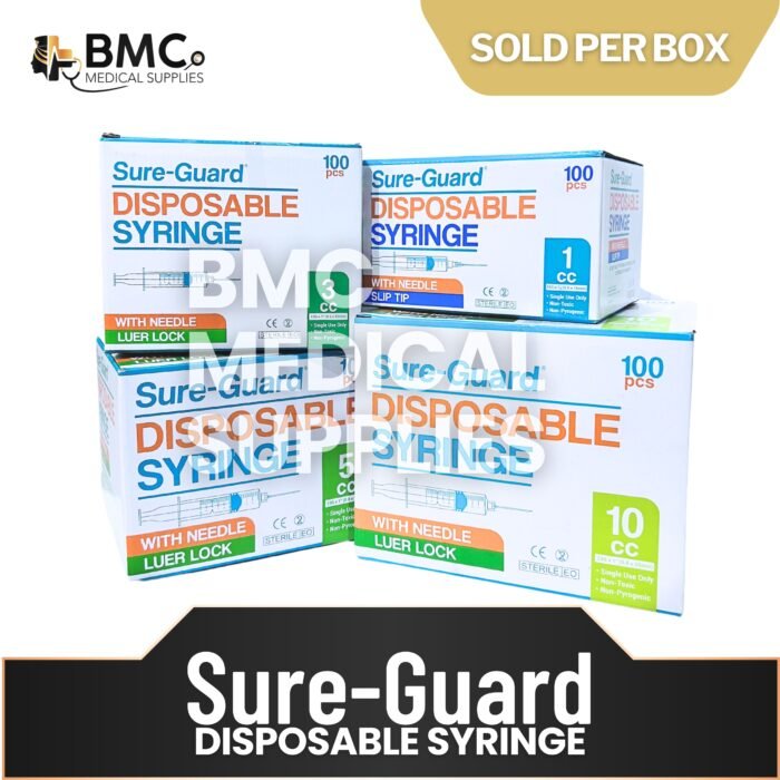 Sure-Guard Disposable Syringe (Sold Per Box) - Image 3