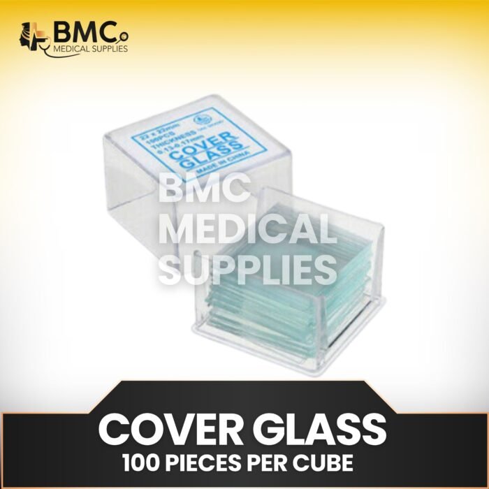 Cover Glass or Cover Slip For Microscope 22x22M