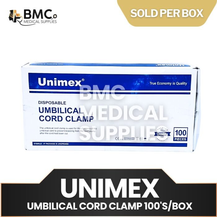 Unimex Cord Clamp | Umbilical Cord (Pedia) (Sold Per Box)