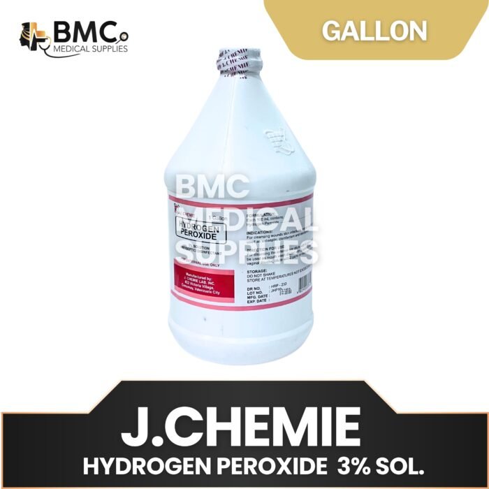 J.CHEMIE Hydrogen Peroxide Gallon 3%
