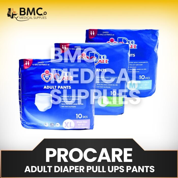Procare Adult Diaper Pants (Pack of 10s)