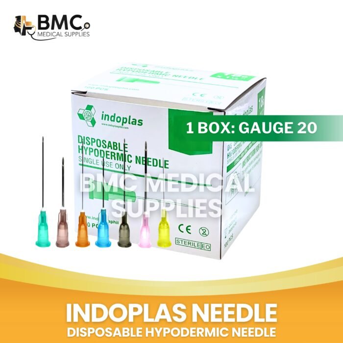 Indoplas Sterile Disposable Needle (Sold Per Box) - Image 3