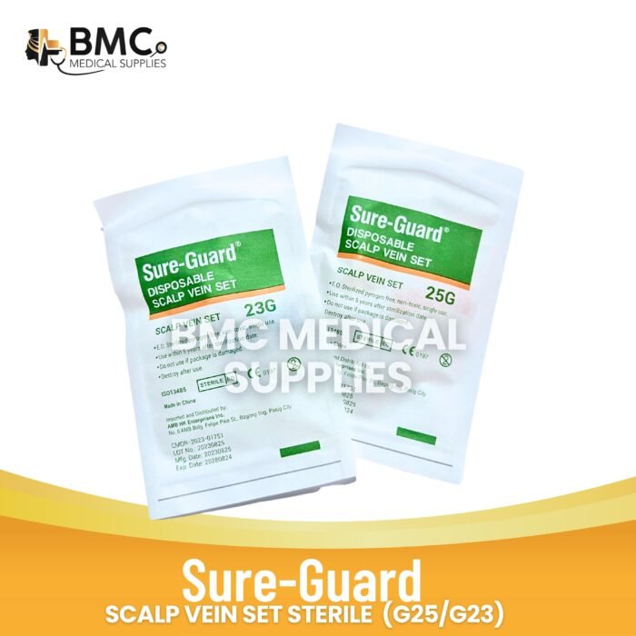 Sure-Guard Scalp Vein Set (Butterfly) | Sold Per Piece 100% Original