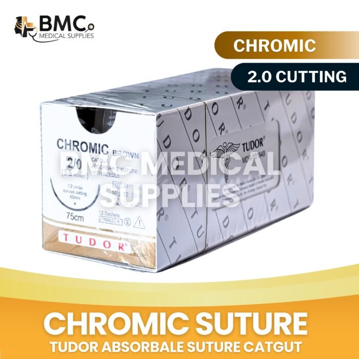 Chromic Sutures 0,1,2,3,4, Round & Cutting ( Sold Per Box-12's) - Image 6