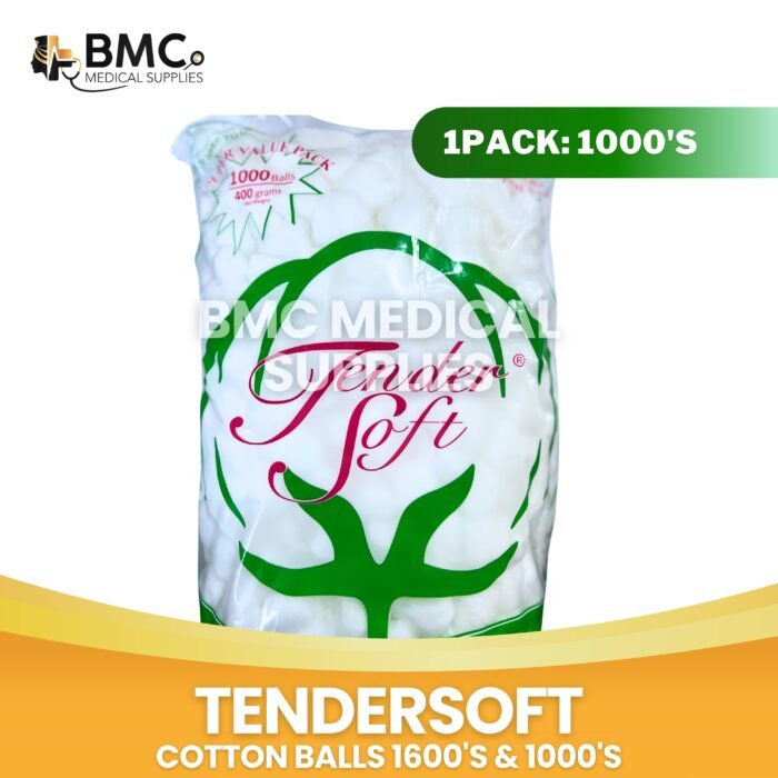 Tendersoft Cotton Ball’s (Sold Per Pack)