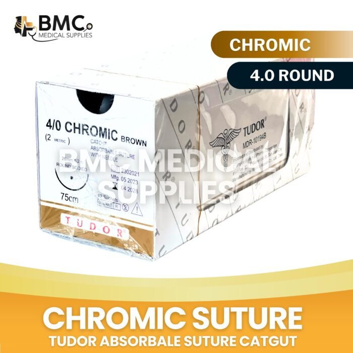 Chromic Sutures 0,1,2,3,4, Round & Cutting ( Sold Per Box-12's) - Image 4