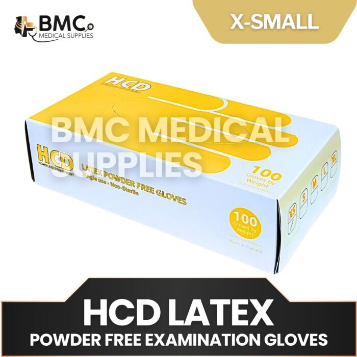 HCD Latex Examination Gloves (Sold Per Box -100Pcs) - Image 3