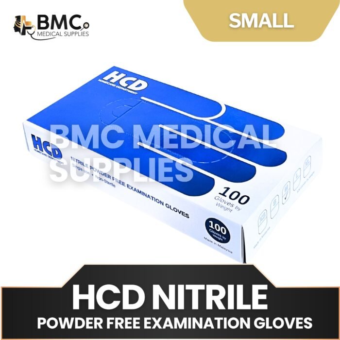 HCD Nitrile (Blue) Examination Gloves (Sold Per Box) - Image 3