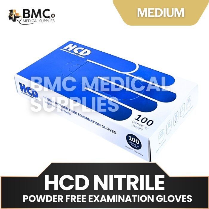 HCD Nitrile (Blue) Examination Gloves (Sold Per Box) - Image 4