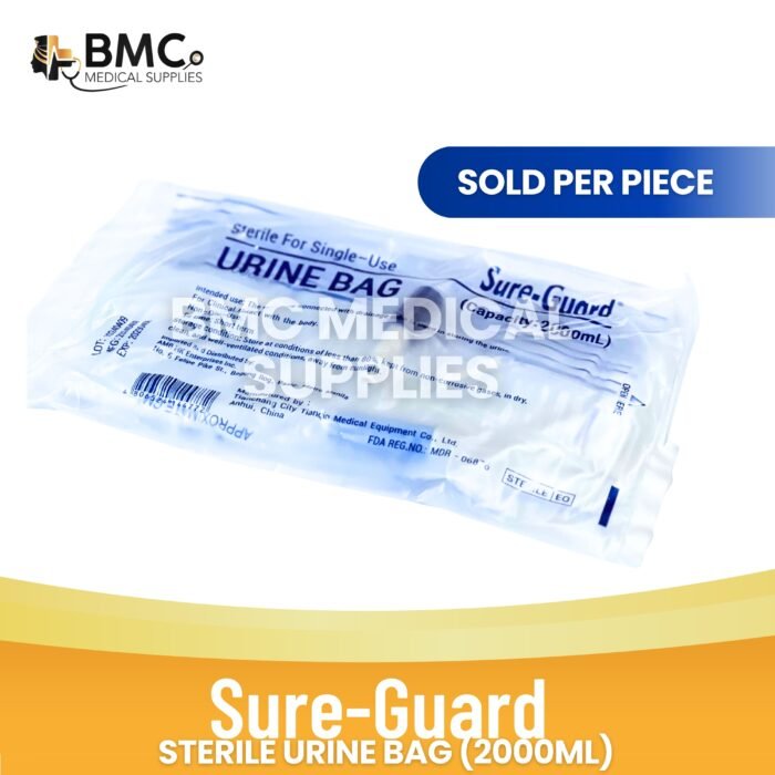 Sure-Guard Urine Bag / Drainage Bag (2000ML)