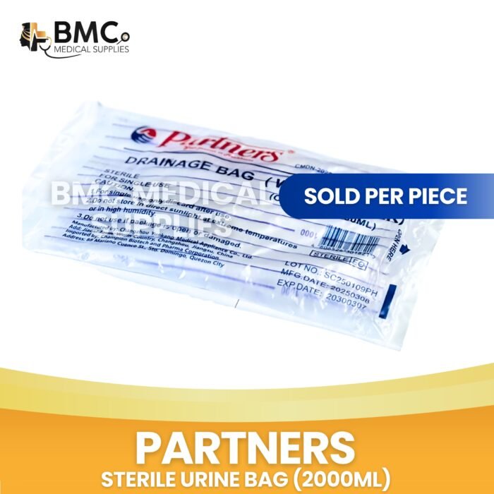 Partners Urine Bag / Drainage Bag (2000ML)