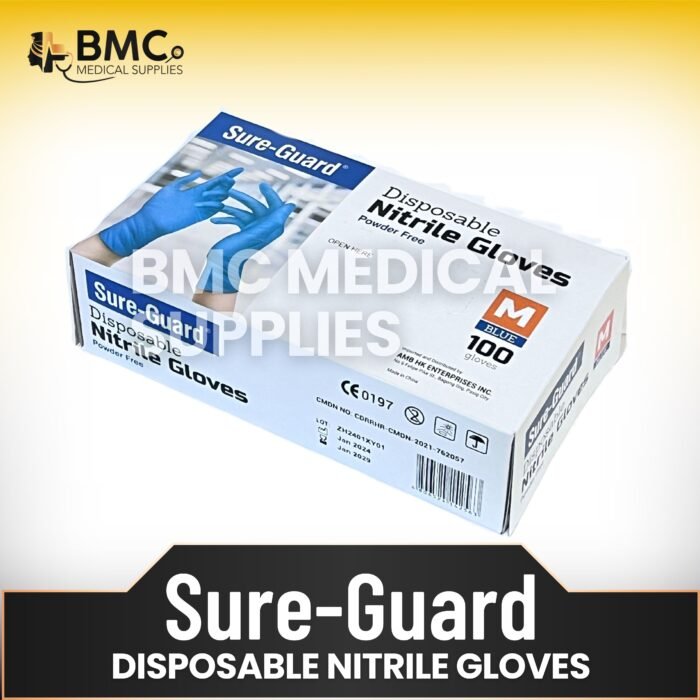 Sure-Guard Nitrile Examination Gloves (Sold Per Box)